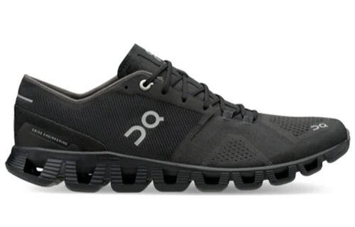 On Running Cloud X Black Asphalt Grey