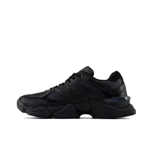 New Balance 9060 Triple Black Leather